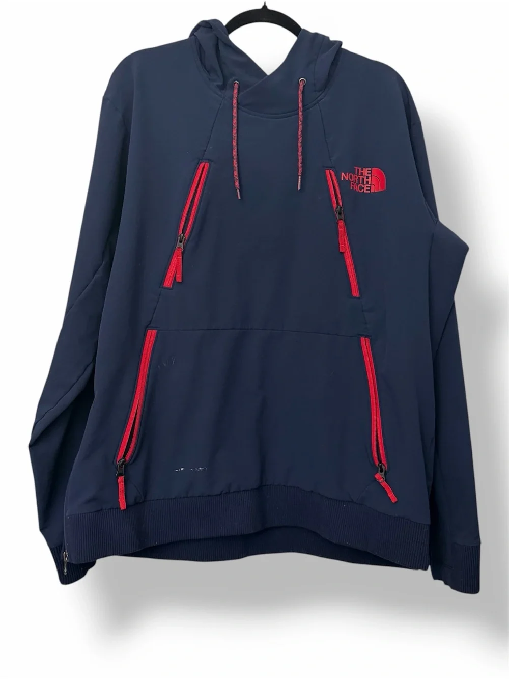 The North Face Full Zip Hoodie Jacket Navy Blue